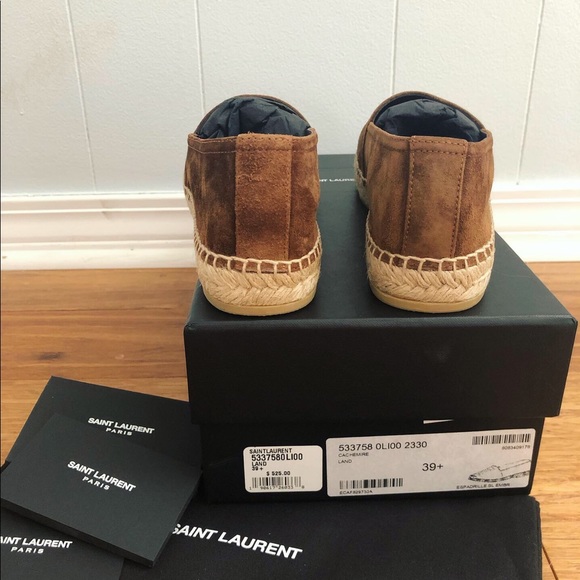 ❌SOLD❌Saint Laurent YSL logo Espadrille - Picture 3 of 4